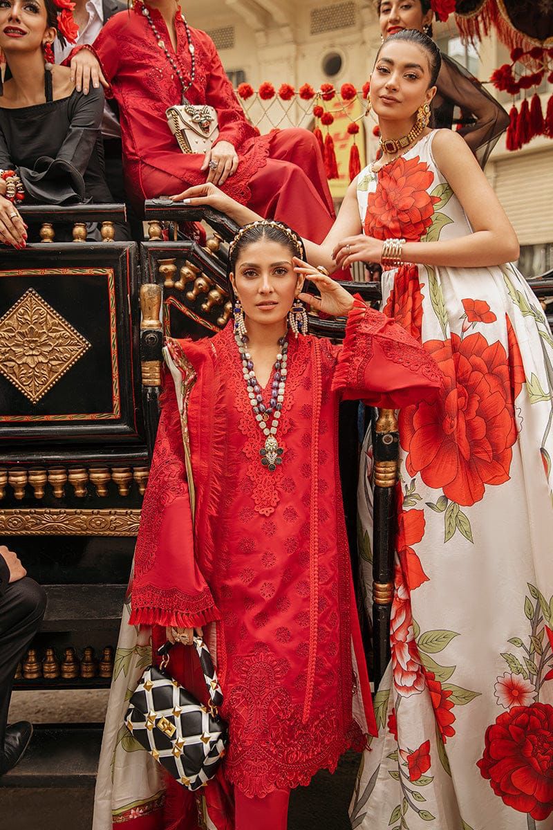 MUSHQ Embroidered Lawn & Silk