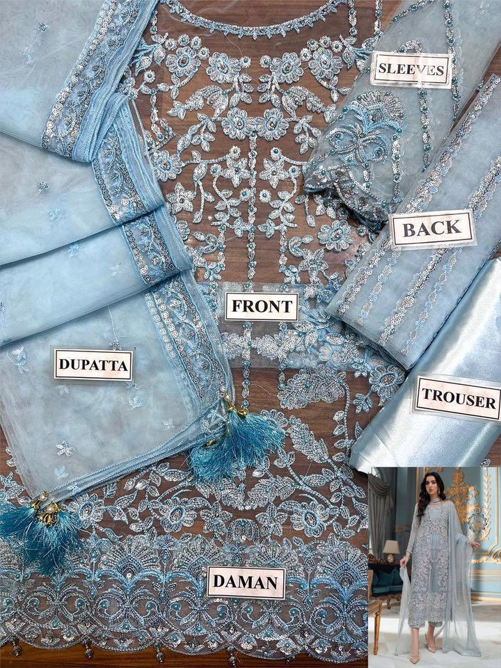 LAAM Full Net Suit With SATIN Silk